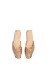 Main View - Click To Enlarge - FRETTE - Platinum women's slippers