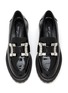 Detail View - Click To Enlarge - SERGIO ROSSI - Prince Patent Leather Loafers