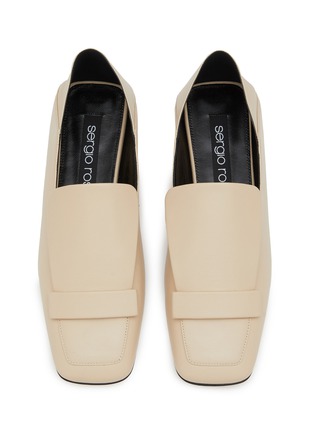 Detail View - Click To Enlarge - SERGIO ROSSI - SR1 Leather Loafers