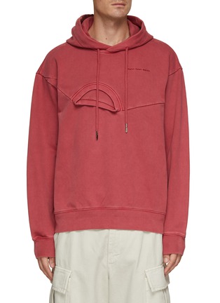 Main View - Click To Enlarge - FENG CHEN WANG - Double Collar Hoodie