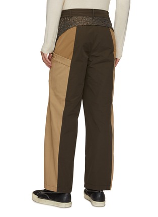 Back View - Click To Enlarge - FENG CHEN WANG - Panelled Cargo Pants