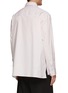 Back View - Click To Enlarge - FENG CHEN WANG - Panelled Stripe Cotton Shirt