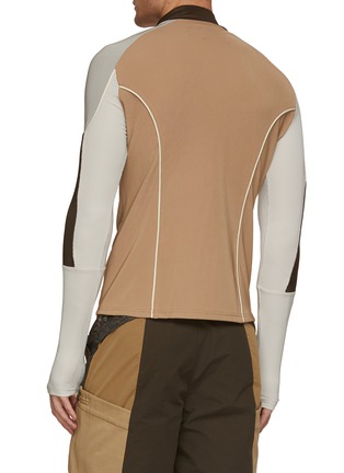 Back View - Click To Enlarge - FENG CHEN WANG - Mix Panelled Jersey T-Shirt