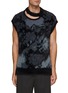 Main View - Click To Enlarge - FENG CHEN WANG - Landscape Painting Jacquard Vest