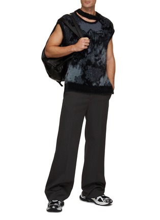 Figure View - Click To Enlarge - FENG CHEN WANG - Landscape Painting Jacquard Vest