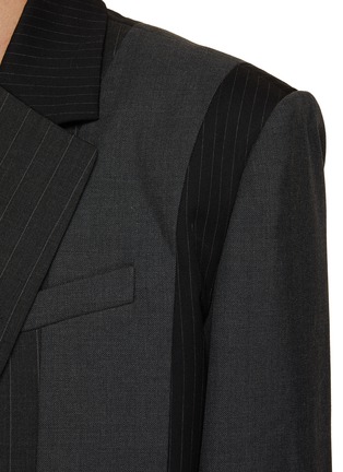  - FENG CHEN WANG - Single Breasted Notched Lapel Panelled Blazer