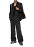 Figure View - Click To Enlarge - FENG CHEN WANG - Single Breasted Notched Lapel Panelled Blazer