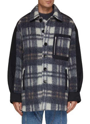 Main View - Click To Enlarge - FENG CHEN WANG - Flannel Shirt