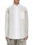 Main View - Click To Enlarge - FENG CHEN WANG - Panelled Shirt