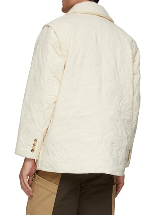 Back View - Click To Enlarge - FENG CHEN WANG - Quilted Jacket With Detachable Vest