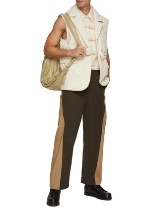 Figure View - Click To Enlarge - FENG CHEN WANG - Quilted Jacket With Detachable Vest
