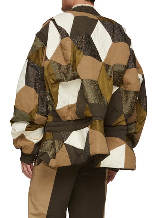Back View - Click To Enlarge - FENG CHEN WANG - Patchwork Puffer Jacket
