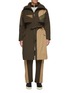 Main View - Click To Enlarge - FENG CHEN WANG - Quilted Panel Coat