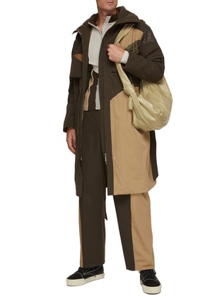 Figure View - Click To Enlarge - FENG CHEN WANG - Quilted Panel Coat