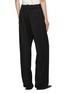 Back View - Click To Enlarge - BOTTEGA VENETA - Elastic Waistband Wool Twill Pants