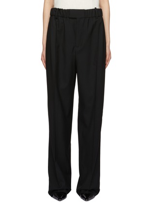 Main View - Click To Enlarge - BOTTEGA VENETA - Elastic Waistband Wool Twill Pants