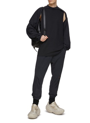 Figure View - Click To Enlarge - BALENCIAGA - Ripped Sweatpants