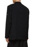 Back View - Click To Enlarge - BALENCIAGA - Single Breasted Notch Lapel Oversized Blazer