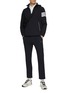 Figure View - Click To Enlarge - SOUTHCAPE - Mock Neck Half Zip Anorak Jacket