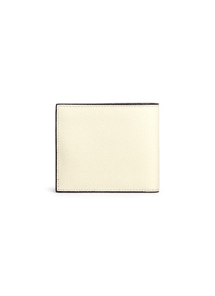 Back View - Click To Enlarge - VALEXTRA - Leather bifold wallet – White