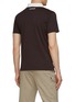 Back View - Click To Enlarge - SOUTHCAPE - Open Collar Polo Shirt
