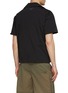 Back View - Click To Enlarge - SOUTHCAPE - Camp Collar 16 Logo Print Shirt