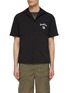 Main View - Click To Enlarge - SOUTHCAPE - Camp Collar 16 Logo Print Shirt