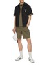 Figure View - Click To Enlarge - SOUTHCAPE - Camp Collar 16 Logo Print Shirt