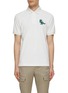 Main View - Click To Enlarge - SOUTHCAPE - Dinosaur Patch Polo Shirt