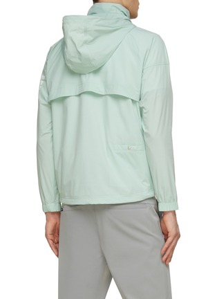 Back View - Click To Enlarge - SOUTHCAPE - Mock Neck Half Zip Anorak Jacket