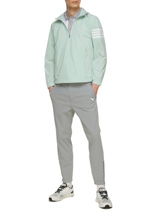 Figure View - Click To Enlarge - SOUTHCAPE - Mock Neck Half Zip Anorak Jacket