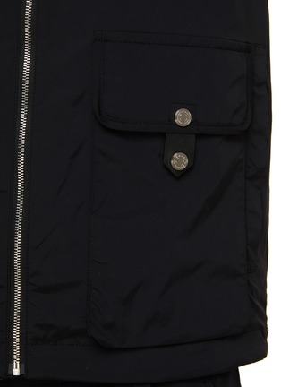  - SOUTHCAPE - Logo Print Zip Up Vest