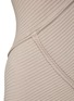  - BALENCIAGA - Spiral Knit One Sleeve Mini Dress