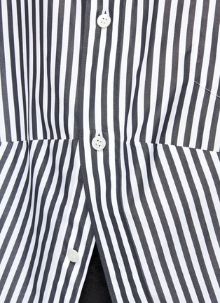  - BALENCIAGA - Striped Swing Shirt