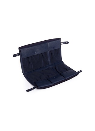 Detail View - Click To Enlarge - VALEXTRA - Leather travel accessories case