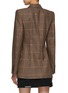 Back View - Click To Enlarge - BALENCIAGA - Double Breasted Houndstooth Motif Blazer