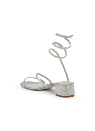  - RENE CAOVILLA - Cleo 35 Strass Embellished Heeled Sandals