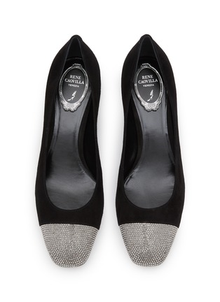 Detail View - Click To Enlarge - RENÉ CAOVILLA - 40 Strass Embellished Pumps