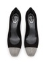 Detail View - Click To Enlarge - RENÉ CAOVILLA - 40 Strass Embellished Pumps