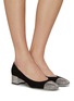 Figure View - Click To Enlarge - RENÉ CAOVILLA - 40 Strass Embellished Pumps