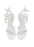 Detail View - Click To Enlarge - RENÉ CAOVILLA - 80 Mini Bow Strass Embellished Heeled Sandals