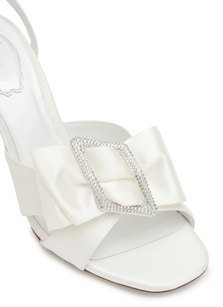 Detail View - Click To Enlarge - RENÉ CAOVILLA - Cleo 105 Butterly Strass Embellished Sandals