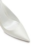 Detail View - Click To Enlarge - RENÉ CAOVILLA - 80 Strass Embellished Buckled Bow Sandals