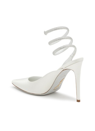  - RENÉ CAOVILLA - 80 Strass Embellished Buckled Bow Sandals