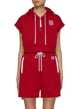 Main View - Click To Enlarge - LOEWE - Cropped Tracksuit Jacket