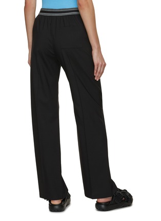 Back View - Click To Enlarge - LOEWE - Elasticated Waistband Wool Pants