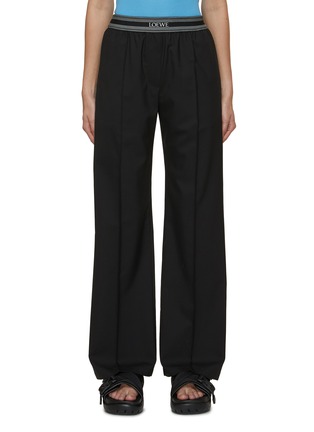 LOEWE | Elasticated Waistband Wool Pants