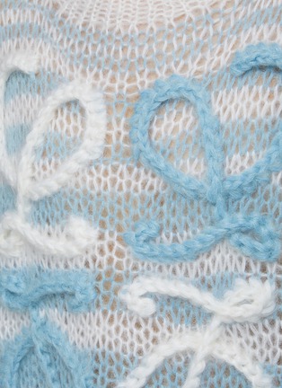  - LOEWE - Anagram Braided Appliqué Knit Sweater