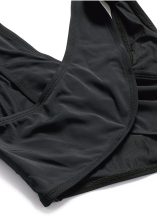 Detail View - Click To Enlarge - BETH RICHARDS - 'The Wrap' swim top