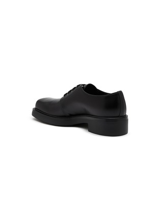 - PRADA - Brushed Leather Derby Shoes